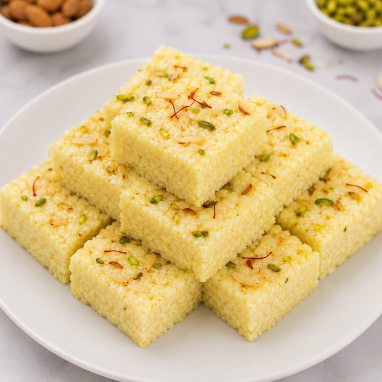Kesar Kalakand Burfi
